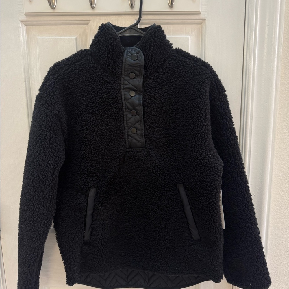 Athleta Black Fleece  Jacket